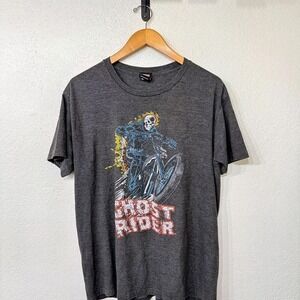 Grey vintage Ghost Rider tee